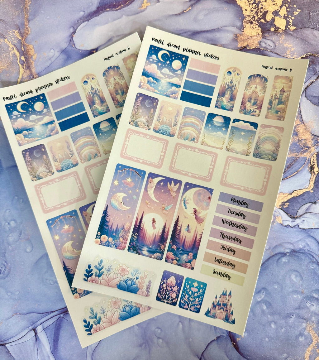 Pastel Dream Planner - Tarra-arkki