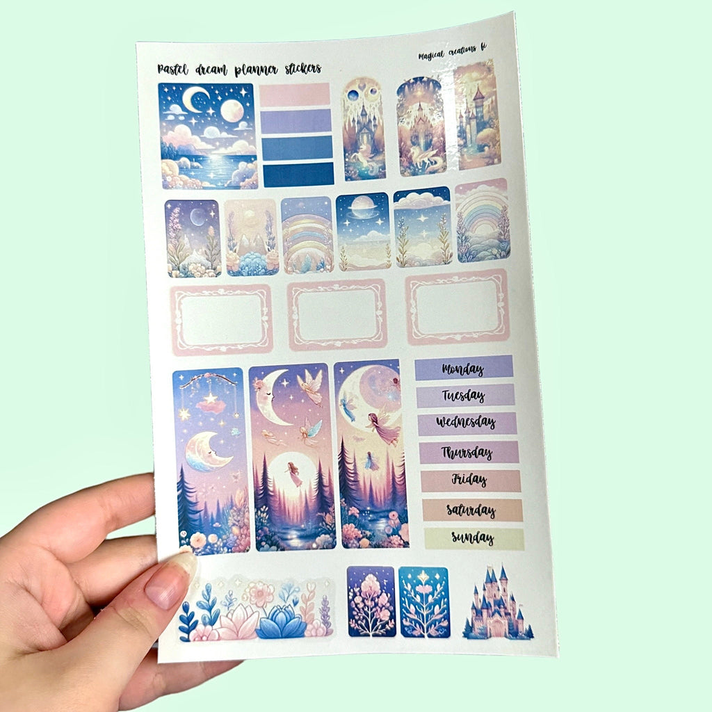 Pastel Dream Planner - Tarra-arkki