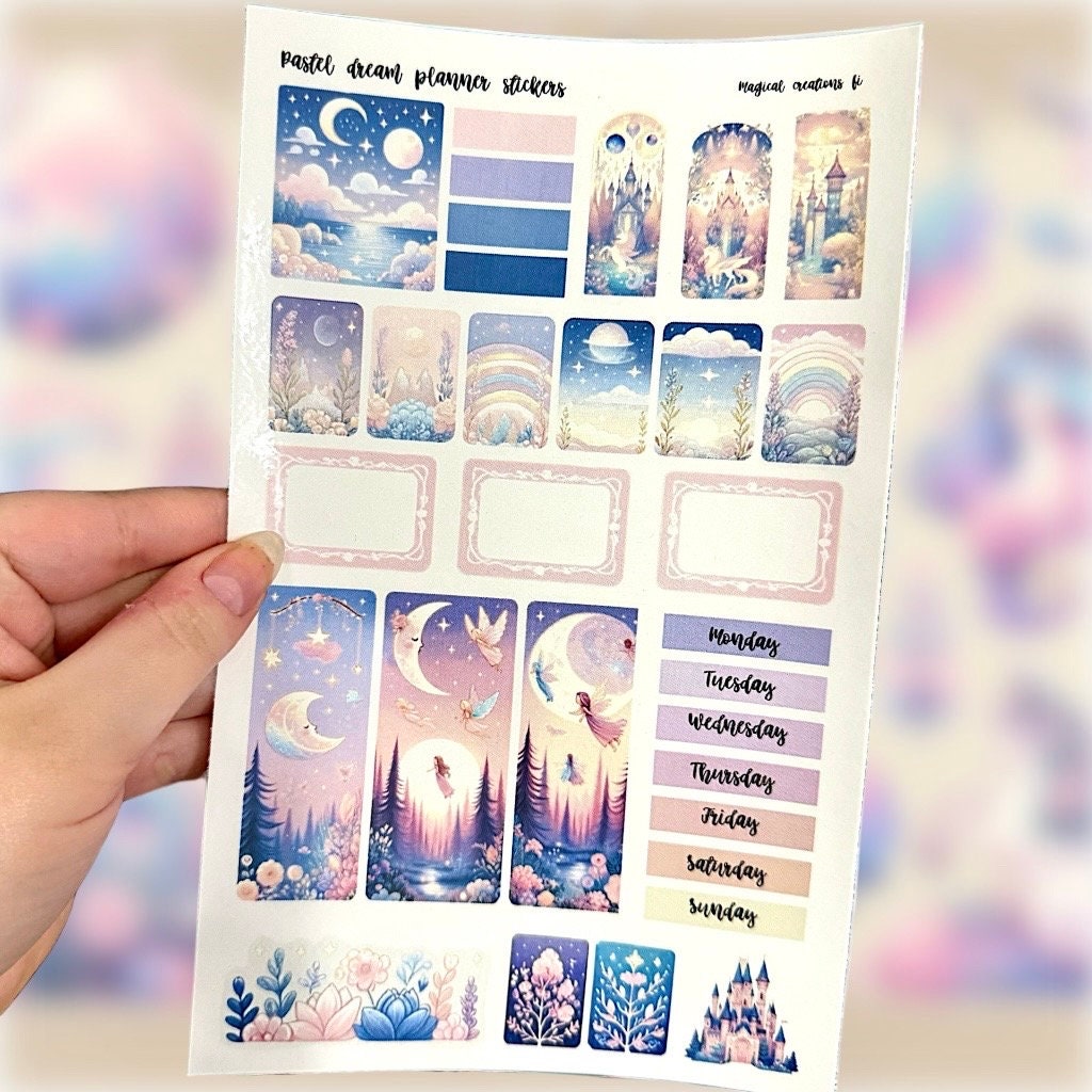 Pastel Dream Planner - Tarra-arkki