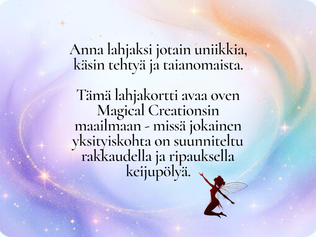 Maaginen lahjakortti