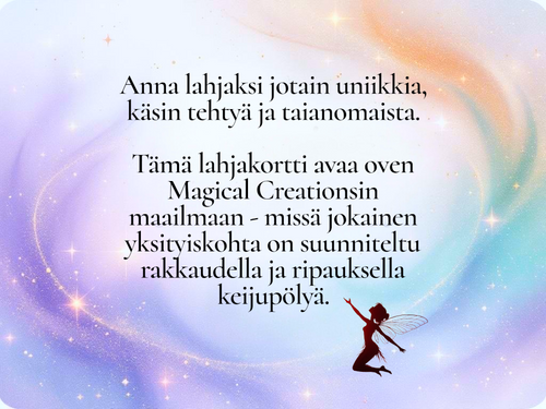 Maaginen lahjakortti