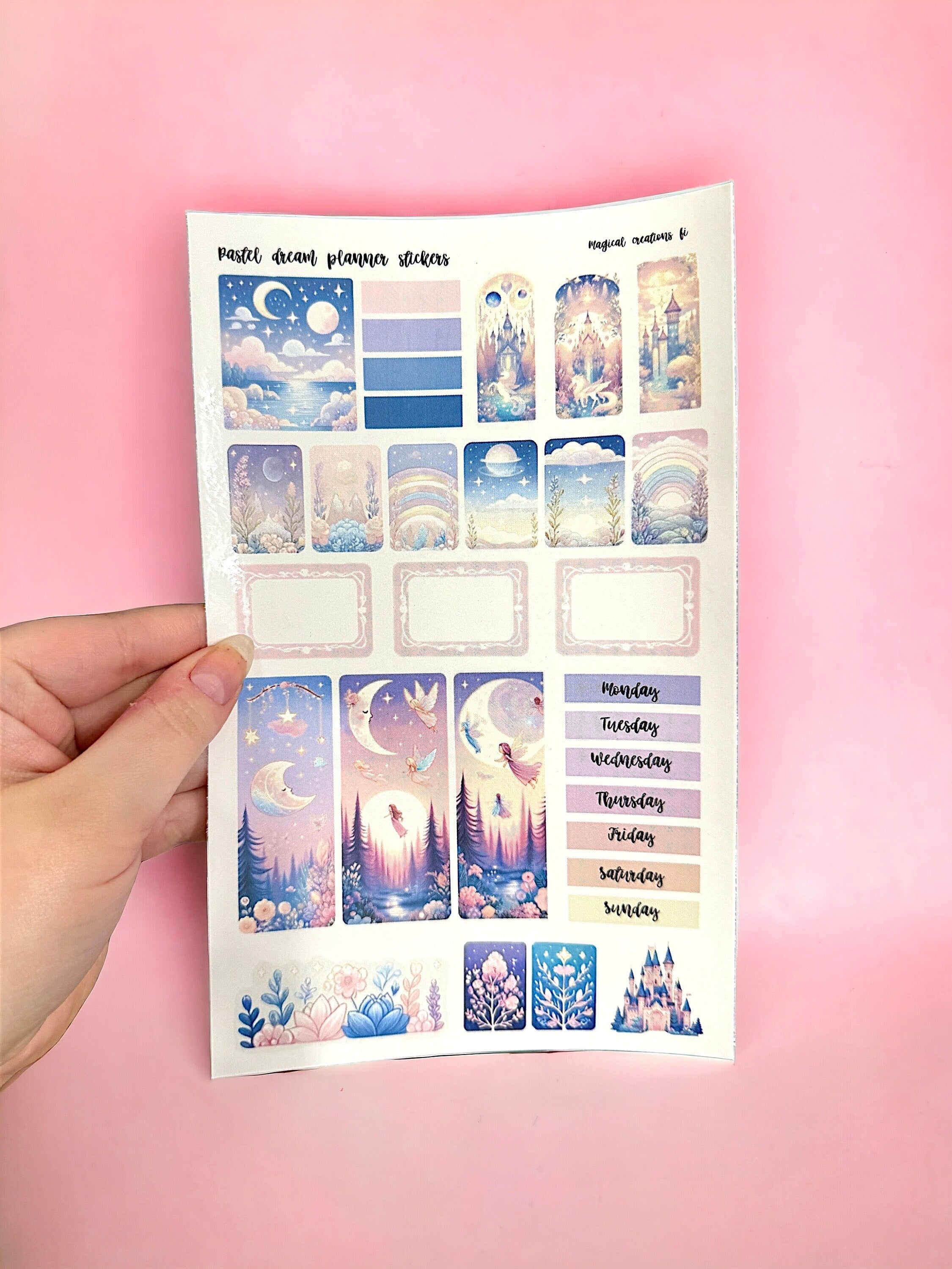 Pastel Dream Planner - Tarra-arkki